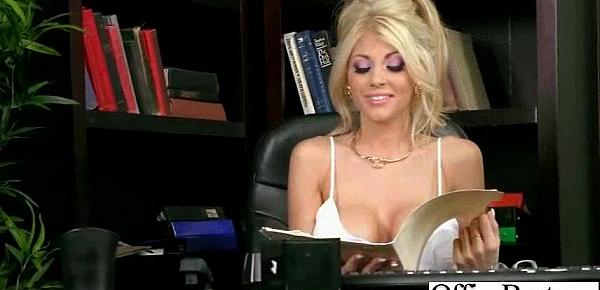  Office Girl (kayla kayden) With Big Melon Tits Love Sex movie-33